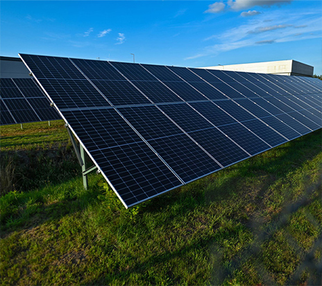 Napenergia rendszer készlet Silkeborgban, Dániában.